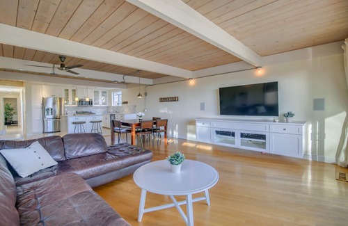North Pacific Beach House | Eco-Friendly Mount Soledad Pad with Views and Heated Pool