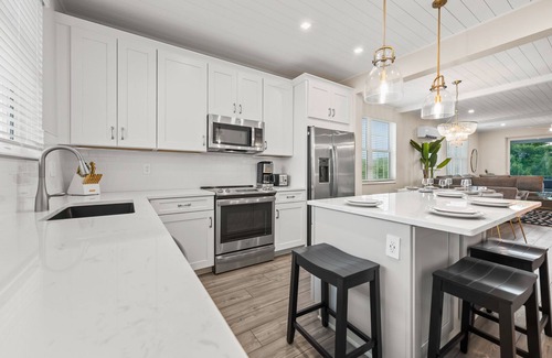 Cortez House | Eco-Luxury Canalfront Home with Pool and Dock near Anna Maria Island