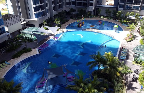 Malacca City Apartment | Eco Malacca Homestay @ Atlantis Residences-4-6pax (with Wifi)
