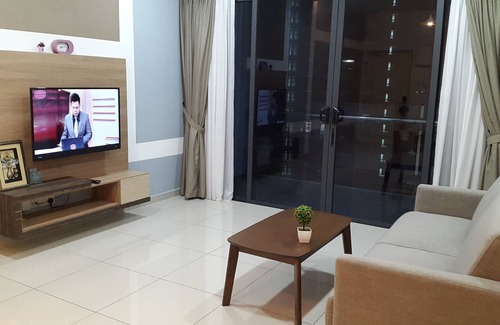 Malacca City Apartment | Eco Malacca Homestay @ Atlantis Residences-4-6pax (with Wifi)