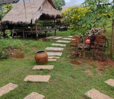 Rayong Apartment | Economy double room with fan only and external bathroom facilities