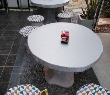 Rayong Apartment | Economy double room with fan only and external bathroom facilities