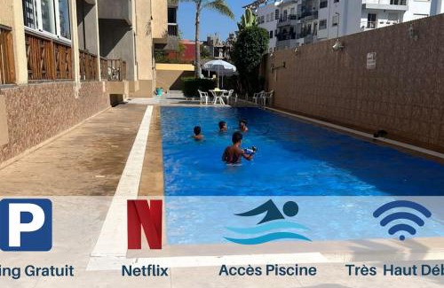 El Jadida Apartment | Eden Appartement avec Piscine Et Salle de Sport