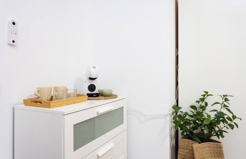 San Isidro Apartment | Eden Rentals 01b Surfy Stylish BedandCoffee Room