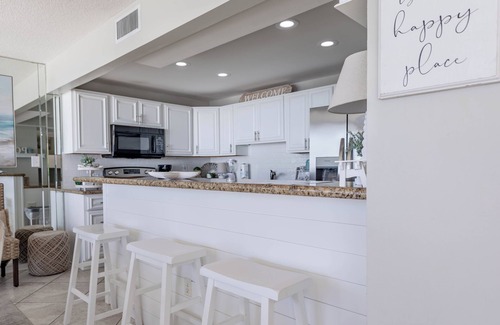 Panama City Beach Condo | Edgewater 2 Br Deluxe Gulf Front, Tower 2. Sleeps 10!