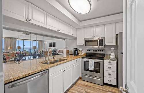 Panama City Beach Condo | Edgewater Gulf Front 1BR 2BA in Tower 2, 3rd Floor.