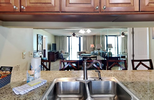 Panama City Beach Condo | Edgewater Tower II #303 | Balcony Views + Resort Amenities!