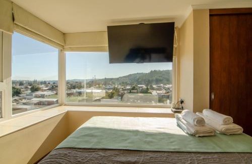 Temuco Apartment | Edificio Borde Plaza familiar 5 personas con estacionamiento exclusivo