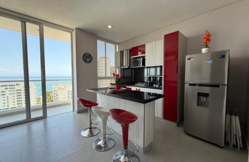Pozos Colorados Apartment | Edificio Caribe Palma, Cabo Tortuga, Santa Marta