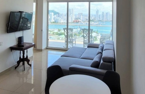 Manga Apartment | Edificio H2 Apartamento 1503 Plaza Bocagrande