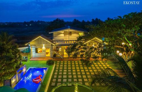 Alibaug Villa | EKO STAY- Lakefront Villa