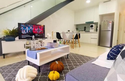 Bandar Tun Razak Apartment | EkoCheras Loft 5 pax, #Snooker #AboveMall #Balcony #FreeCarPark