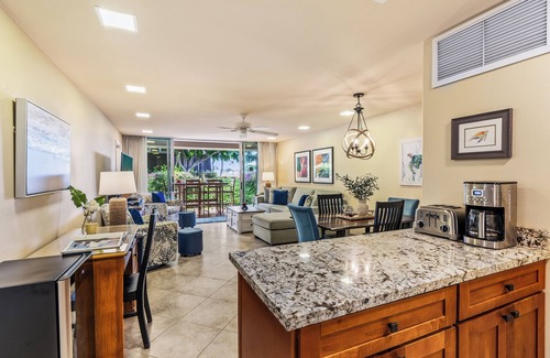 Kaanapali Condo | EL E102 New Listing Peaceful Remodeled Condo w Pool AC Beach Cabana Gym