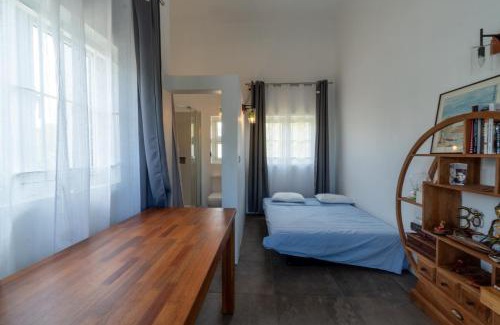 Baie du Cap Cabin | El-Sangha Studio 2mina pieds de la plage de baie du cap