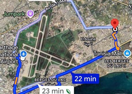 El Aouina Apartment | El Wahat Tunis Appartment شقة مفروشة حي الواحات تونس