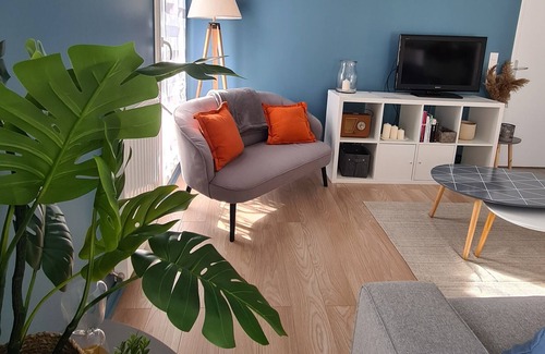 Sartrouville Apartment | Elegant 2-room apartment on the banks of the Seine