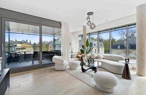 Ville Haute Apartment | Elegant 2BR with Balcony in Heart of Luxembourg