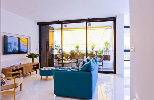 Tel Aviv Apartment | Elegant 2BR with Veranda close to Beach by FeelHome