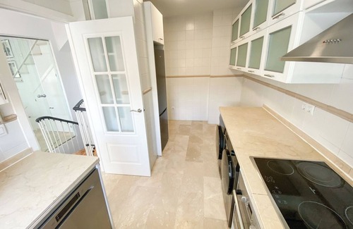 Nervion House | Elegant 4-Story Home with Private Pool in Nervión close to metro