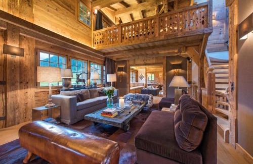 Zweisimmen Nr Gstaad Villa | Elegant Alpine Chalet with Spa