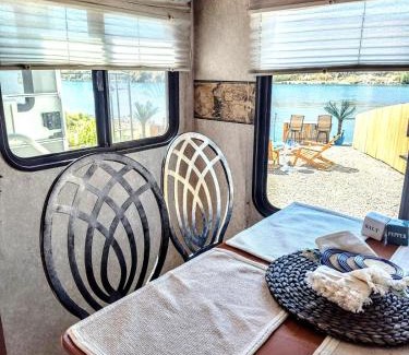 Bullhead City Villa | Elegant Fishers Riverfront Paradise Private Beach