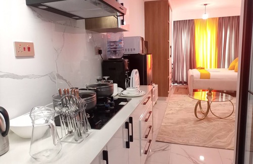 Nairobi Apartment | Elegant Furnished Studio Kilimani Nairobi with Gym