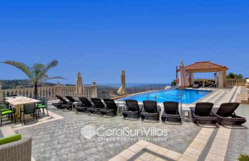 Kathikas Villa | Elegant Huge Villa Large Pool, Ideal For Weddings