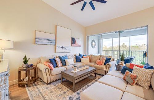 Naples Apartment | Elegant Naples Condo with Golf View and Community Pool