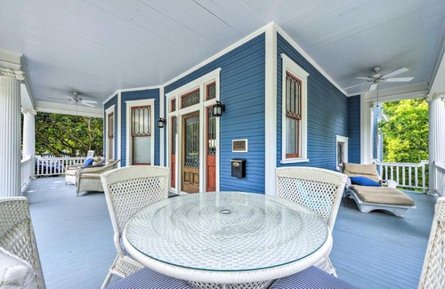 Downtown House | Elegant Raleigh Home with Porch, Walk Downtown!