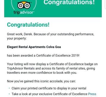 Colva Apartment | Elegant Rental Apartments Colva, Goa
