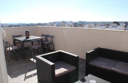Cite El Wafa Apartment | Elegant rooftop apartment- Hammamet- Mrezgua