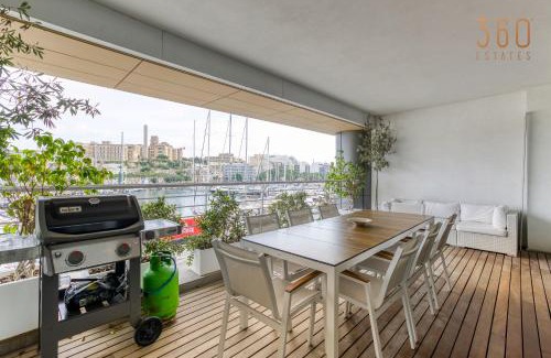 Ta' Xbiex Apartment | Elegant, spacious LUX home with Mesmerising Views by 360 Estates