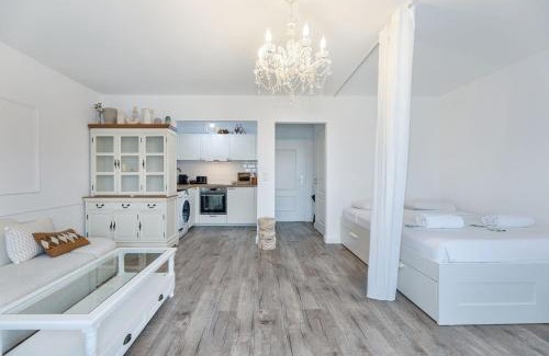 Limpertsberg Apartment | Elegant Studio Getaway with Balcony & Charm