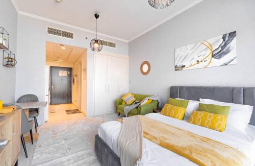 Dubai Apartment | Elegant Studio in Damac Hills - Exclusive Living with Premium Amenities, Managed by Think Realty
