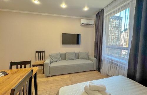 Almaty Apartment | Elegant studio in RAMS City residence Almaty