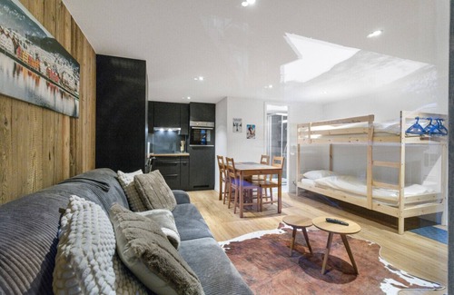 Saas-Fee Apartment | Elegant studio in the heart of the Alps