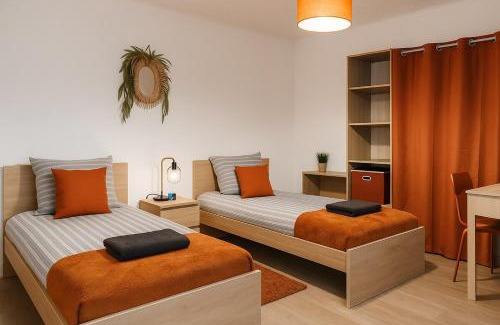 Blois Apartment | Elegant T3 renove, wifi, 6 personnes max