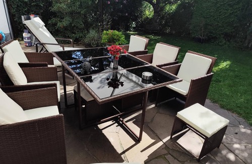 Starnberg House | Elegant terraced house, with bikes near the lake, children at least 6 a old