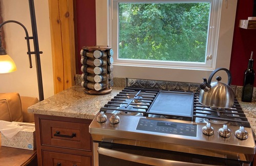 Beacon Apartment | Elegantly appointed, newly renovated apartment in early 1800's brick farmhouse