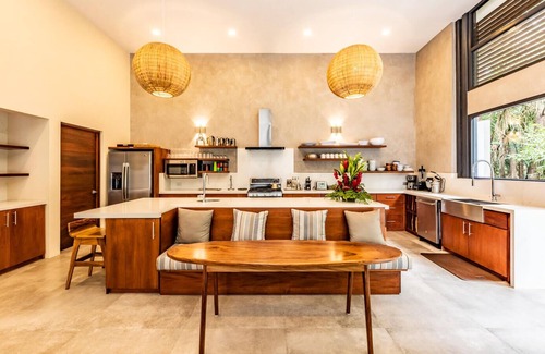 Nosara Villa | Elements 7 bedrooms luxury private villa. 5 min walk to playa Guiones Beach