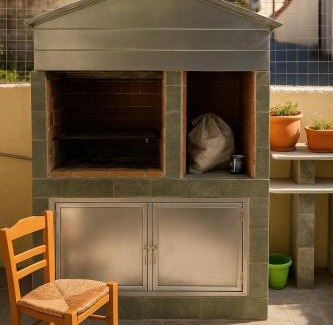 Zaros Apartment | Eleni's Traditional Home with Barbeque