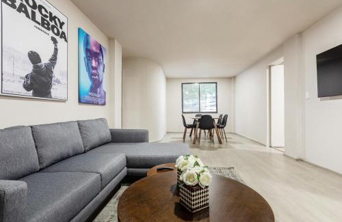 Roma Norte Apartment | Elevate Your Roma Stay - 2BR - WiFi - Sleeps 7
