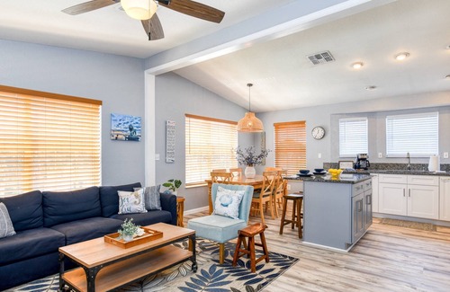 St. Augustine Beach House | Elevated Beach House, 600ft from Beach, Walk to Pier, Shops, and Restaurants, $300 in Free Tickets!