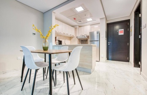 Dubai Apartment | Elite LUX Holiday Homes - Stylish 1 BR + Pool & World Class Gym in Dubai South
