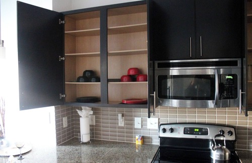 Midtown Apartment | Elite Skyline view apartment with AC, fitness room, WiFi in vibrant Houston Tx