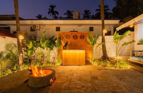 Morjim Villa | ELIVAAS House of Neptune 1 BHK Boutique Villa on the Beach