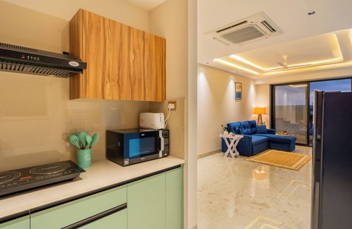 Saipem Apartment | ELIVAAS Kamerios Brisa 1BHK with Jacuzzi