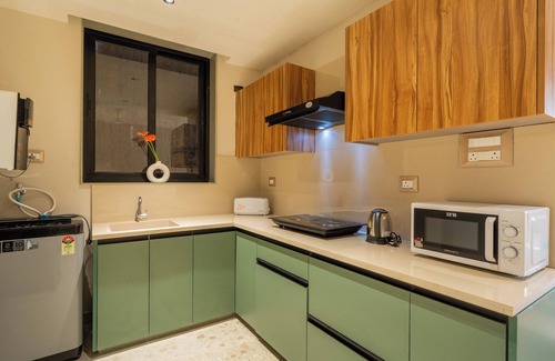 Saipem Apartment | ELIVAAS Kamerios Verano 1 BHK with Pool