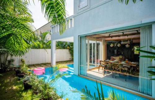 Assagao Villa | ELIVAAS Villa Aarna 3 BHK Villa Near Ozran Beach with Pvt Pool