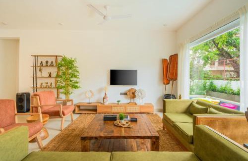 Assagao Villa | ELIVAAS Villa Aarna 3 BHK Villa Near Ozran Beach with Pvt Pool